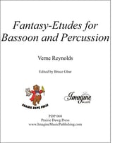Fantasy Etudes Bassoon and Percussion Trio cover